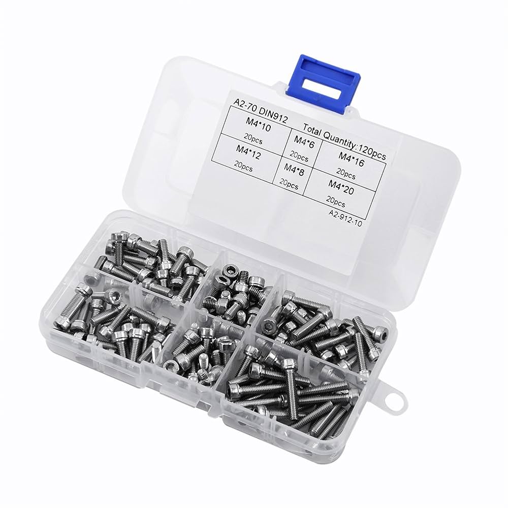 Amazon | 六角穴付 ボルト セット 六角穴付ボルト 箱入り